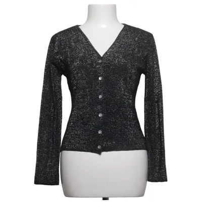 Cardigan (Sort, Sølv) fra Lalique Akryl, Polyester, Uld