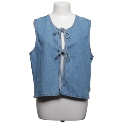 Spijker gilet (Blauw) van ASOS Design Katoen
