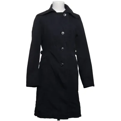Trenchcoat (Zwart) van Jake*s Katoen, Polyester