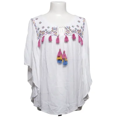 Top (Wit, Meerkleurig) van Clockhouse Viscose