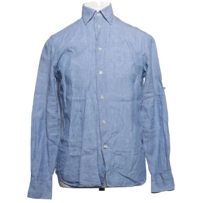 Shirt (Blauw) van These Glory Days Linnen
