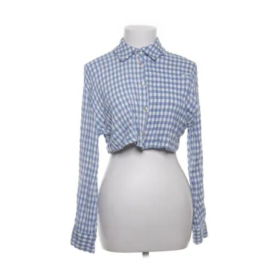 Chemise à manches courtes (Bleu, Blanc) de Pull & Bear