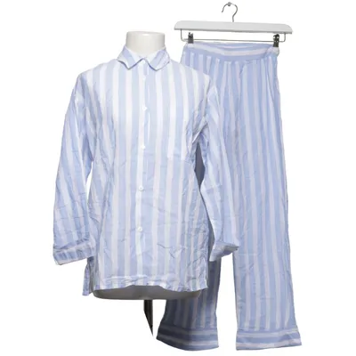 Pyjama (Blauw, Wit) van Pluto Katoen