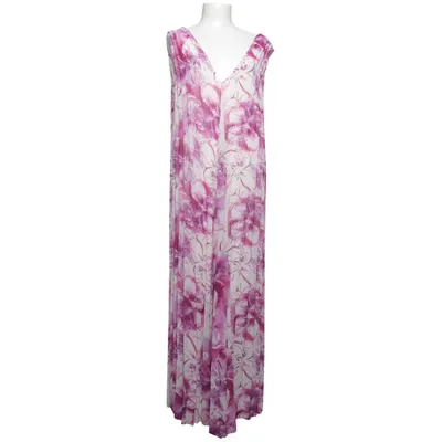 Maxi jurk (Wit, Lila, Meerkleurig) van Senes Elastaan, Viscose