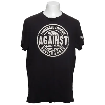 T-shirt (Against Racism) van Lonsdale Katoen