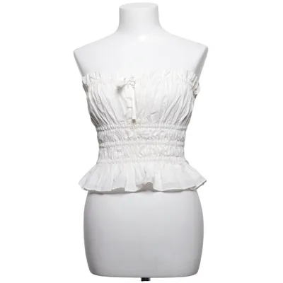 Halternecktopp (Beige) från H&M Bomull, Viskos