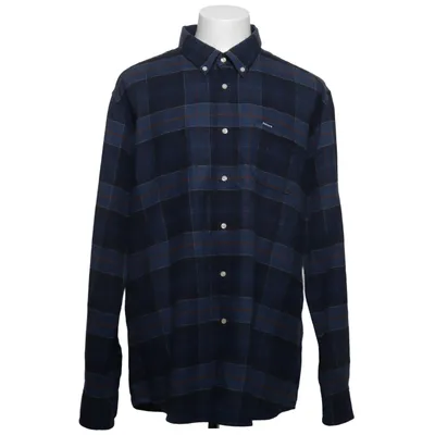 Flanellen overhemd (Blauw) van Barbour Katoen
