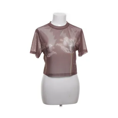 Crop top (Bruin) van Reclaimed Vintage