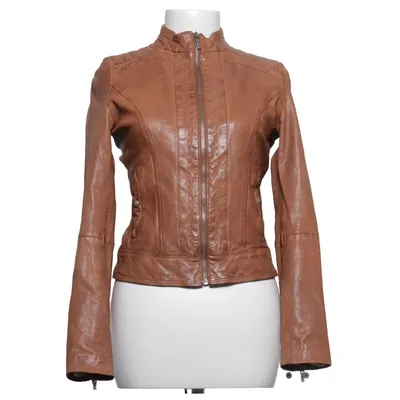 Leather jacket (Brown) from Hugo Boss