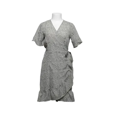 Wrap dress (Green, Black, White) from Pigalle Polyester