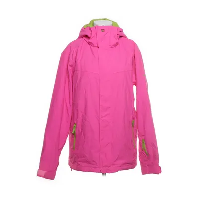 Ski jacket (Pink, Green) from Quiksilver Nylon, Polyester