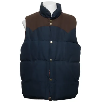 Outer vest (Blue) from L.O.G.G by H&M Cotton, Polyester