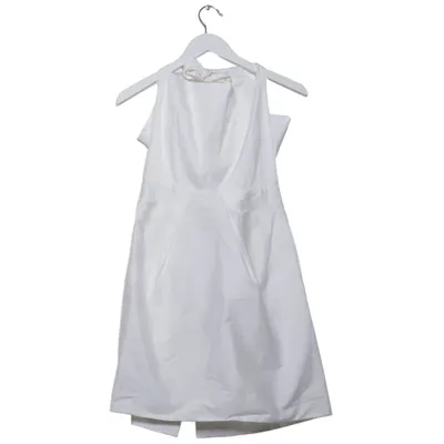Kjole (Hvid) fra Roland Mouret Bomuld, Elastan, Polyamid
