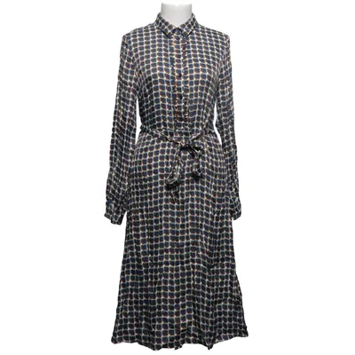 Shirt dress (Blue, Brown, Multicolored) from More & More Viscose