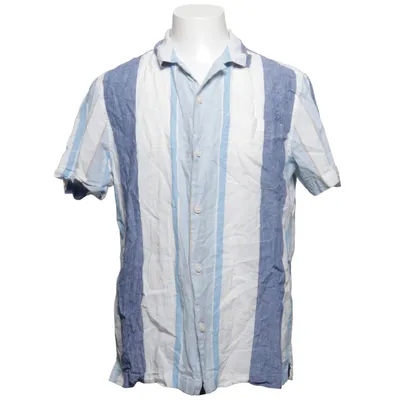 Korte mouwen shirt (Blauw, Wit) van Springfield Katoen, Linnen