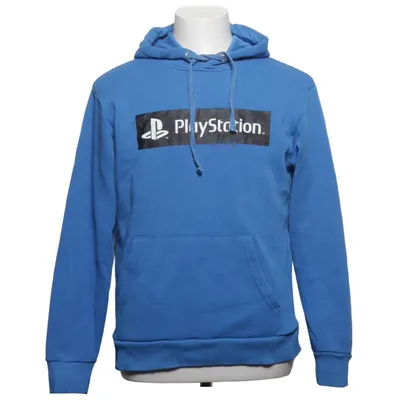 Hoodie (Blue) from Playstation Cotton, Polyester