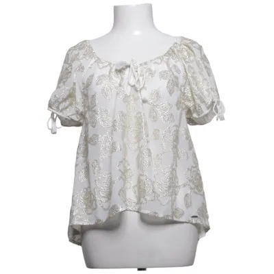 Top (Hvid) fra Abercrombie & Fitch Polyester