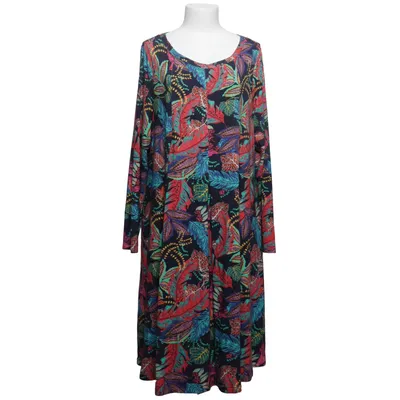 Robe (Bleu, Multicolore) de Fox's Acrylique, Élasthane, Viscose