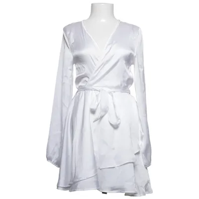 Klänning (Long Sleeve Tie Waist Dress) från Linn Ahlborg x NA-KD Polyester