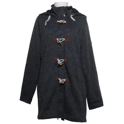 Dufflecoat (Grå) fra Polarino Polyester