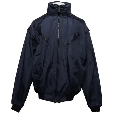 Jacket (Blue) from Prevent Acrylic, Polyamide, Polyester, Polyurethane