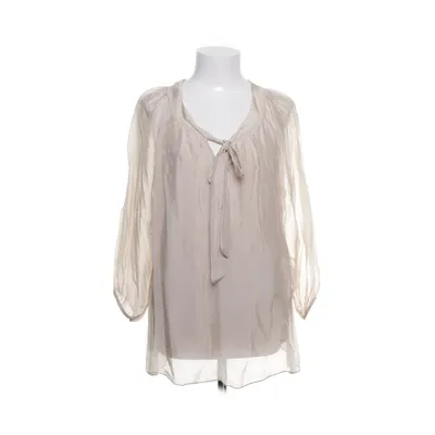 Blus (Brun) från Ajlajk Viskos, Silke, Elastan