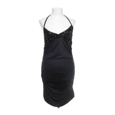 Halterneck dress (Black) from Christian Audigier Cotton, Elastane