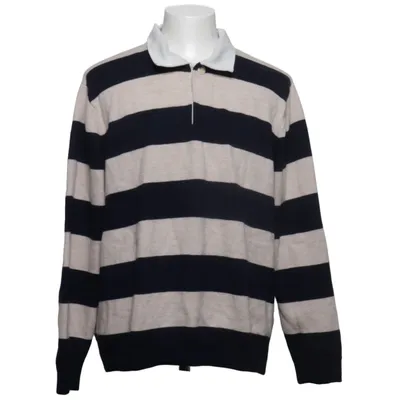 Sweater (Blue, Beige) from YMC Wool