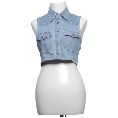 Spijker gilet (Blauw) van Blue One