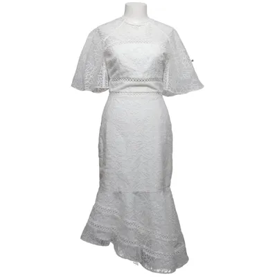 Robe (Blanc) de Keepsake Coton, Élasthane, Polyester
