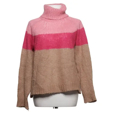 Turtleneck (Pink, Beige) from Ana Alcazar Acrylic, Mohair, Polyamide