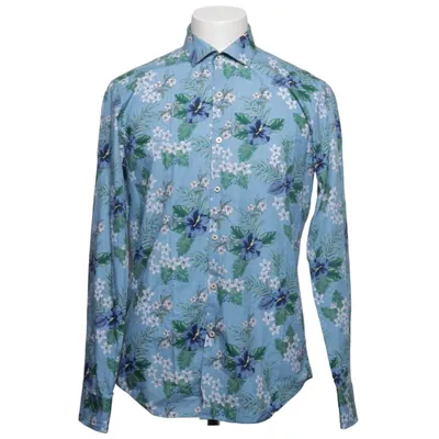 Shirt (Blauw, Meerkleurig) van Nils Sundström Katoen