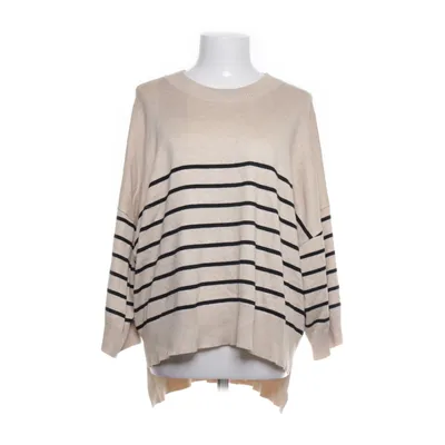 Trui (Beige) van Culture Viscose, Elastaan