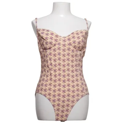 Baddräkt (Beige, Lila) från Tory Burch Elastan, Polyamid
