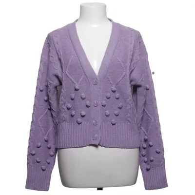 Cardigan (Violet) de KappAhl Acrylique, Coton