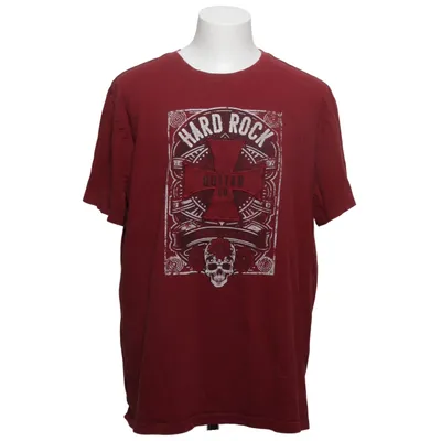 T-shirt (Rouge) de Hard Rock Coton