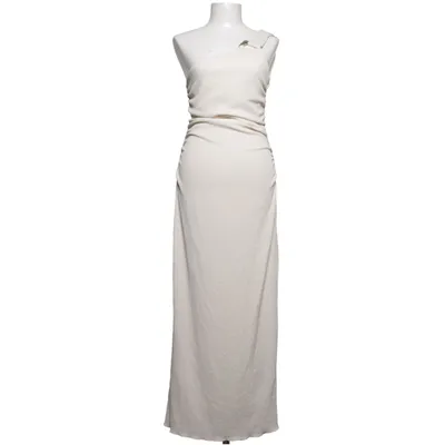 Maxi dress (Beige) from AMS Elastane, Polyester