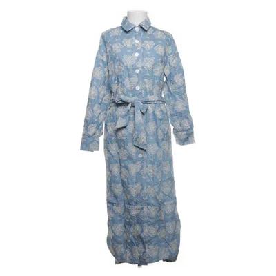 Blousejurk (Blauw, Wit) van Feelhoo Katoen, Polyester