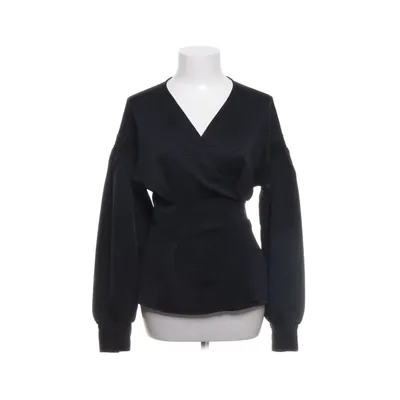 Wikkelblouse (Zwart) van Samsøe & Samsøe Polyester