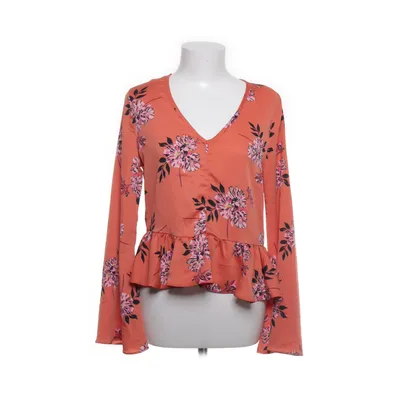 Peplumtopp (Orange, Flerfärgad) från Glamorous Polyester