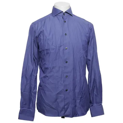 Shirt (Blauw) van Eton Katoen