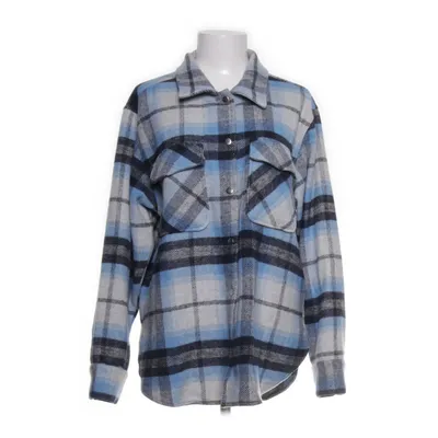Flannel shirt (Blue, Gray, Black) from Lindex Acrylic, Polyamide, Polyester, Viscose, Wool