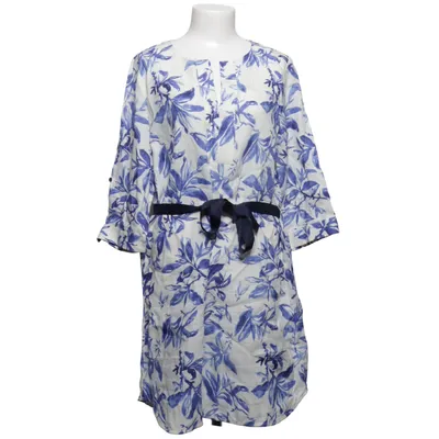 Dress (Blue, White) from Cyrillus Linen