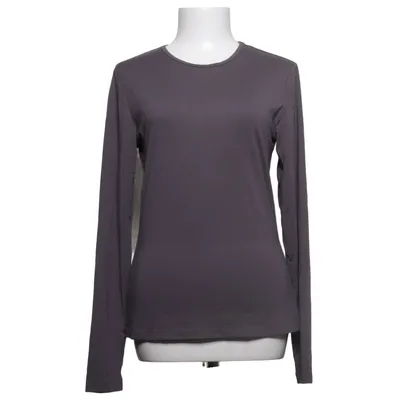 Långärmad t-shirt (Grå) från Ninepine Elastan, Återvunnen polyester
