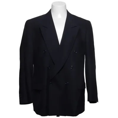 Kavaj (Svart) från Elson Polyester, Viskos, Ull