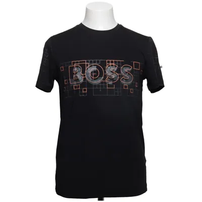 T-shirt (Svart) från Hugo Boss Elastan, Återvunnen polyester