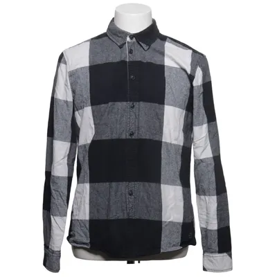 Flanellhemd (Blau, Weiß) von Blend Denim Baumwolle