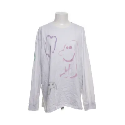 Langærmet t-shirt (Flerfarvet, Hvid) fra Weekday Bomuld