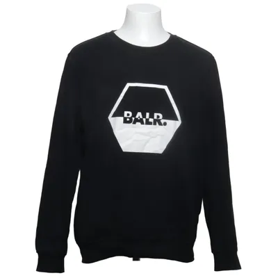 Sweatshirt (Sort) fra Balr. Bomuld, Polyester