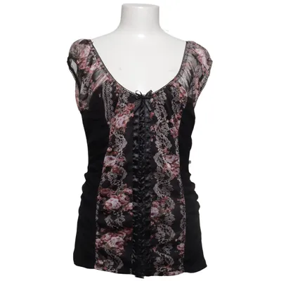 Top (Zwart, Meerkleurig) van WWW Elastaan, Polyamide, Polyester, Viscose